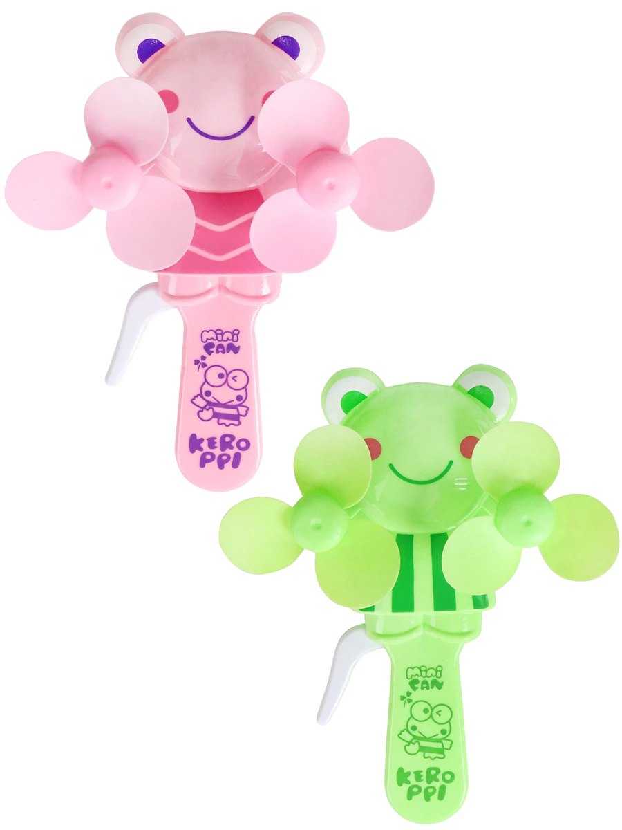 Вентилятор детский "Лягушка в платье" (шоубокс - 18 шт, микс) (Арт.