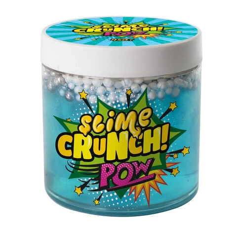 Слайм (лизун) CRUNCH SLIME POW с ароматом конфет и фруктов, 450 г, SLIME,