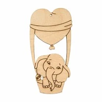 "Mr. Carving" ВД-1080 Подвеска "Слоненок на воздушном шаре"