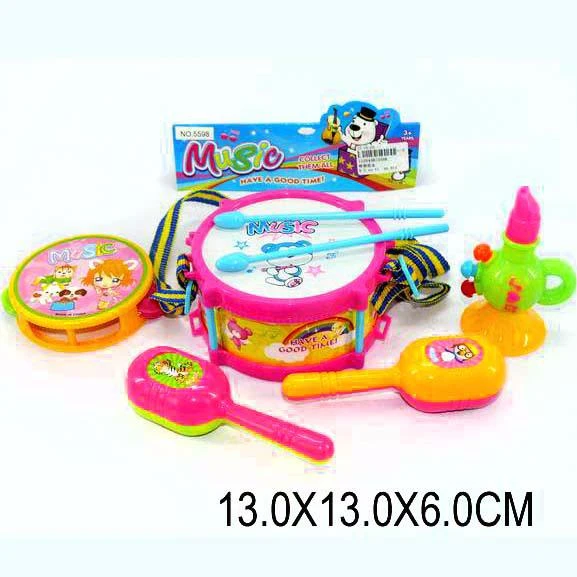 Набор музыкальных инструментов 1, 5 предметов Набор музыкальных инструментов 1, 5 предметов