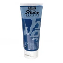 "PEBEO" Studio Acrylics 100 мл 831-017 фталоцианин синий