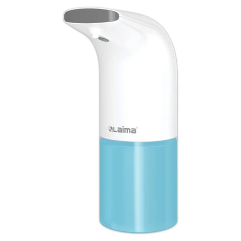 Дозатор для мыла-пены СЕНСОРНЫЙ настольный LAIMA, НАЛИВНОЙ, 0,3 л, ABS-пластик,