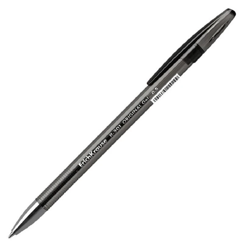 Ручка гелевая неавтоматическая ErichKrause R-301 Original Gel Stick 0.5 чер