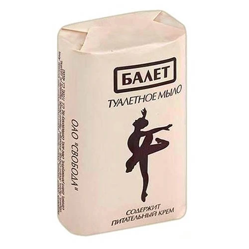 Туалетное мыло Балет Содержит питательный крем, 100 г