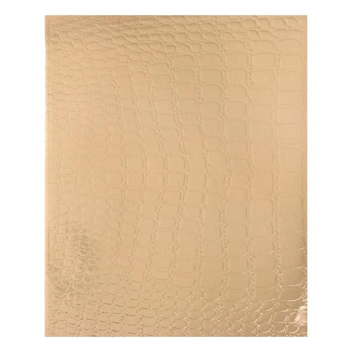 Тетрадь 48 листов, в клетку, Croco, бумвинил metallic, тиснение, блок офсет,