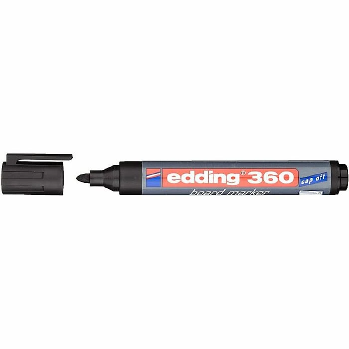 Маркер для досок EDDING e-360/1 черный 1,5-3 мм штр.  4004764391257