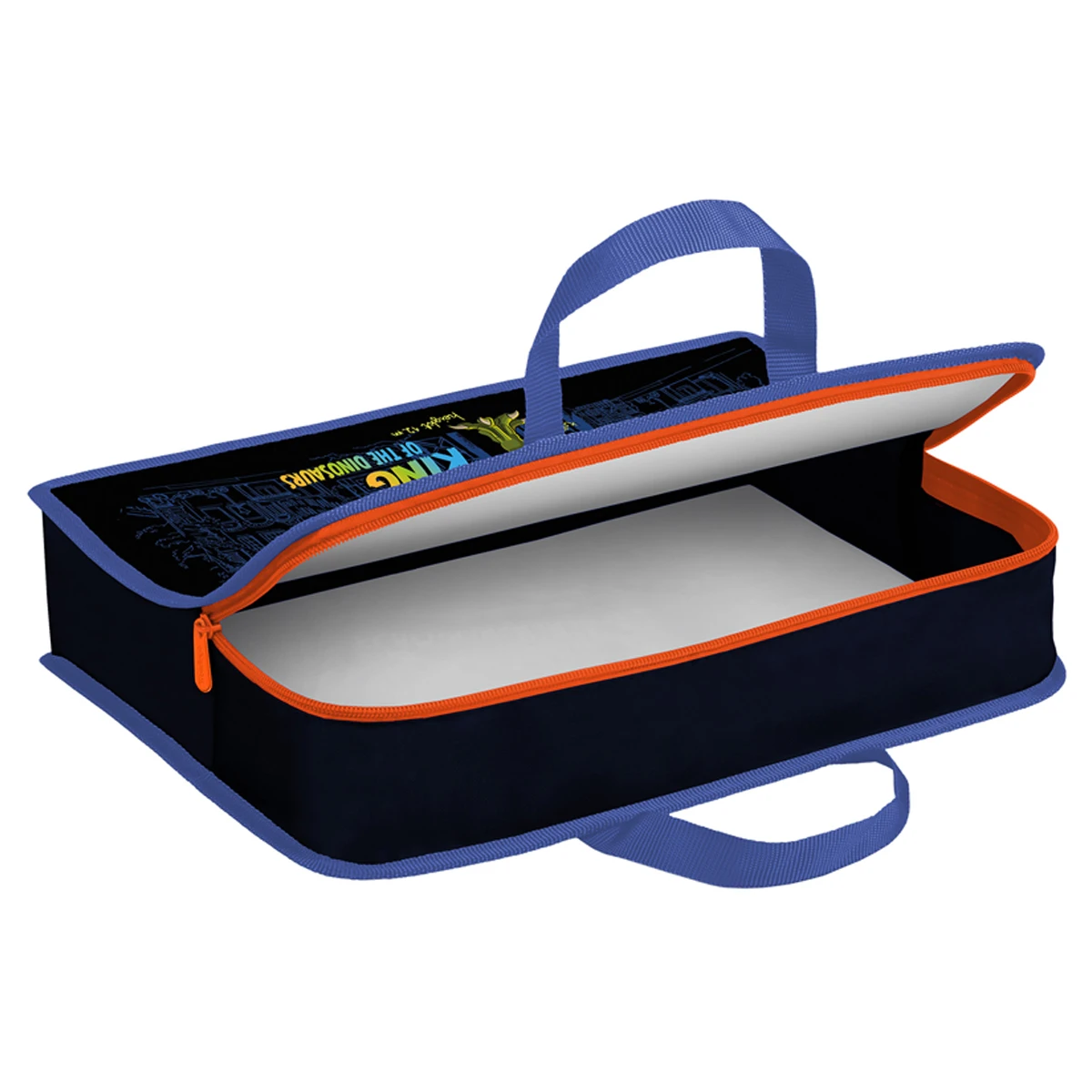 Папка с ручками 1 отделение, А4 Berlingo "T-Rex style", 340*245*75мм,