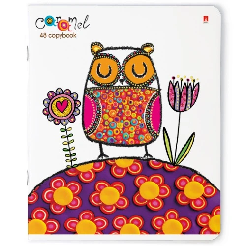 ТЕТРАДЬ 48Л. "КАРАМЕЛЬ NEW" 5 ВИДОВ