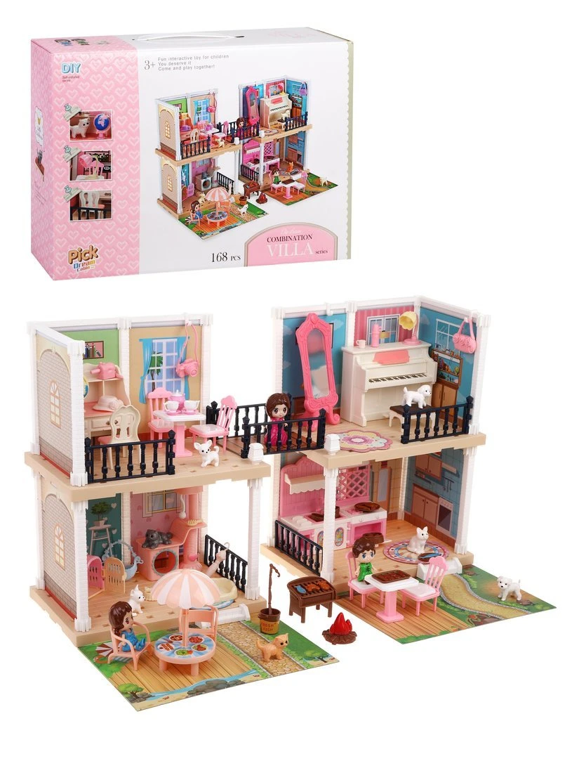 Набор для раскрашивания Кукольный домик | Интернет-магазин Континент игрушек