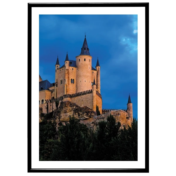 Фоторамка пластиковая 21Х29,7 см poster lux black