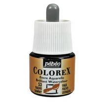 "PEBEO" Акварельные чернила Colorex 45 мл 341-053 желто-коричневый