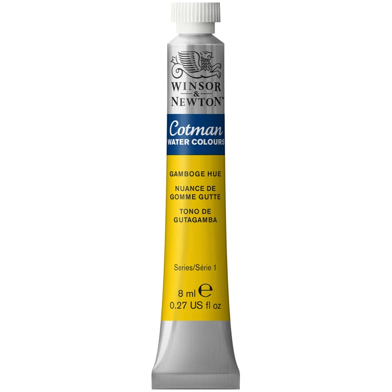 Акварель Winsor&Newton "Cotman", 8мл, туба, гуммигут