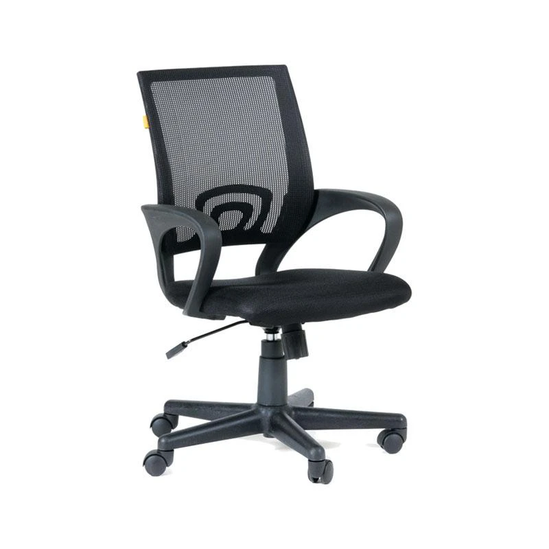 Кресло оператора "Chairman 696" PL, спинка ткань-сетка чёрная/сиденье