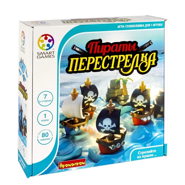 Логическая игра Bondibon Пираты перестрелка, арт. SG 094 RU