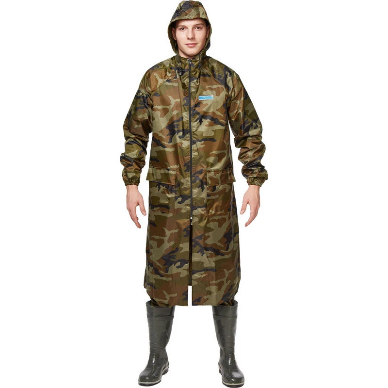 Спец.костюм Плащ ПВХ Hunter зл.КМФ 56-58/170-176 4603720761754 446569 штр.: