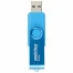 Флеш-диск 64 GB SMARTBUY Twist USB 2.0, синий, SB064GB2TWB