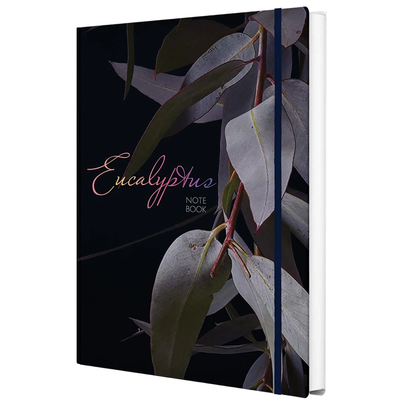 Записная книжка A5, 96л., 7БЦ Полином "Eucalyptus", 70г/м2, на Записная книжка A5, 96л., 7БЦ Полином "Eucalyptus", 70г/м2, на