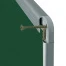 Доска для мела магнитная 60x90 см, зеленая, алюминиевая рамка, 2х3 OFFICE,