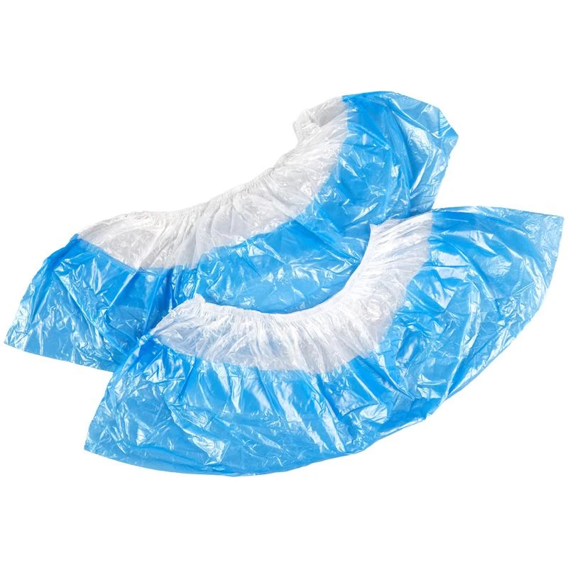 Бахилы одноразовые OfficeClean "Двойные", 80мкм, 7г, ПНД, 100%