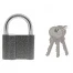 Замок навесной, ширина 80 мм, чугун, дужка d-11 мм, английский, 3 ключа,