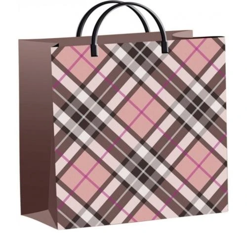 Пакет пластиковый "Клетка барбери" (30*30 см) н00129507