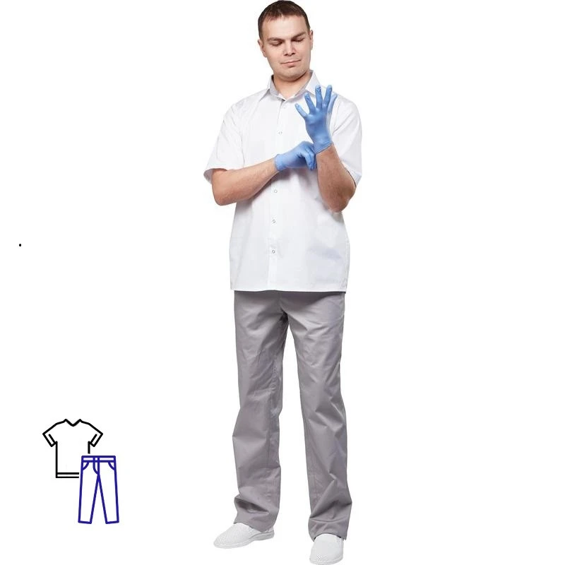 Костюм медицинский мужской м11-КБР (р.44-46) р.170-176