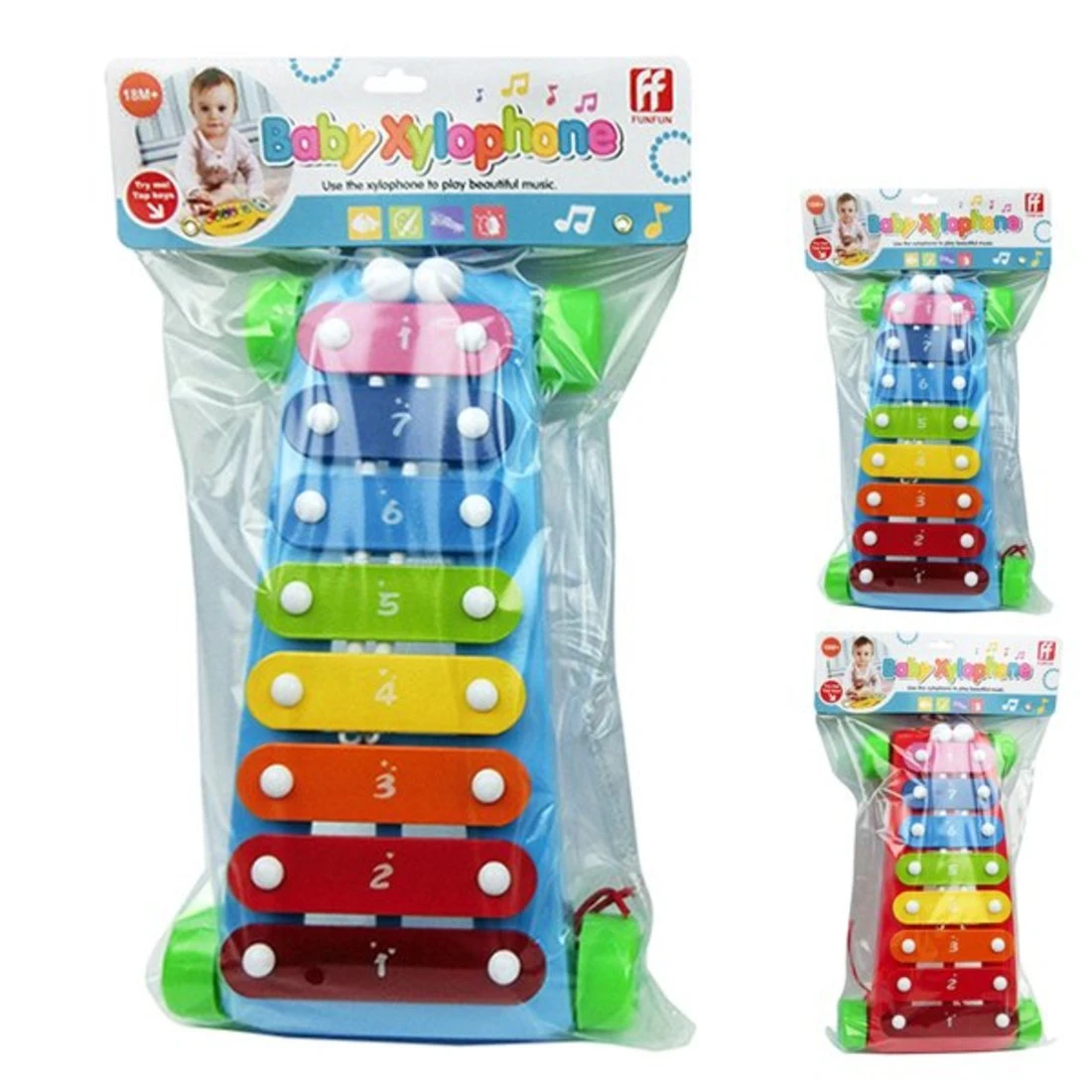 Ксилофон на веревочке в ассортименте Ксилофон на веревочке в ассортименте