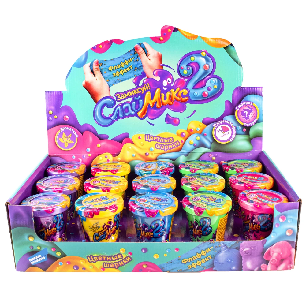 Набор игровой "Слаймикс" 2. SLIMIX Набор игровой "Слаймикс" 2. SLIMIX