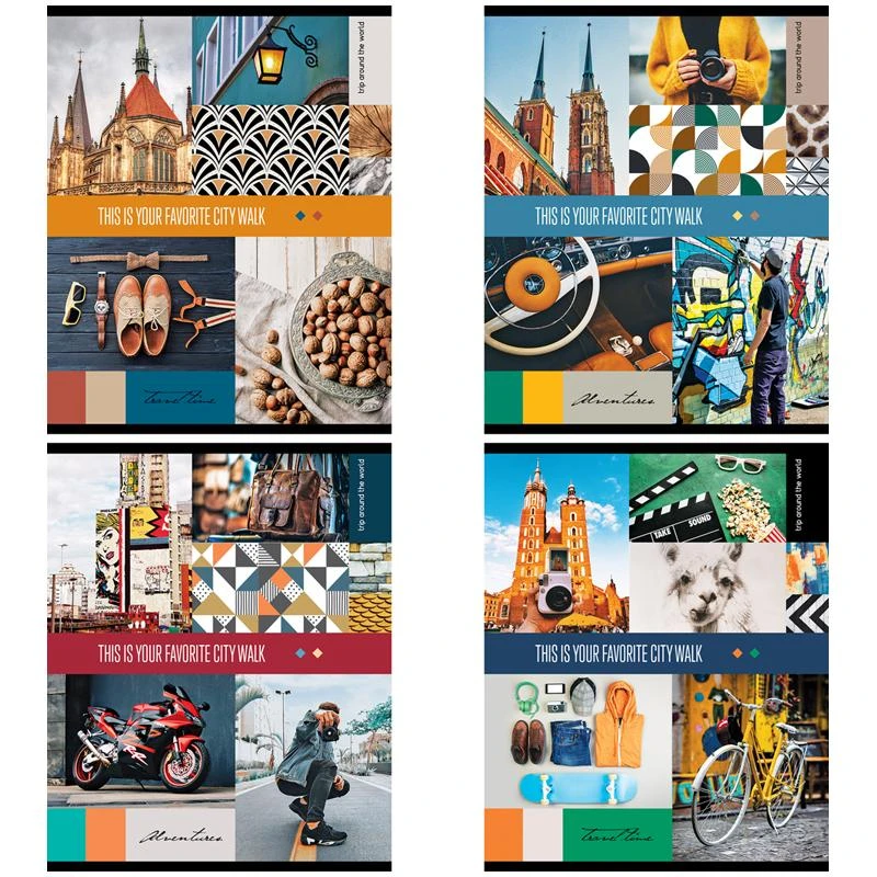 Тетрадь 48л., А5, клетка ArtSpace "Путешествия. Воплощай мечты"