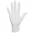 Перчатки латексные белые, 50 пар (100 шт.), опудренные, прочные, размер M