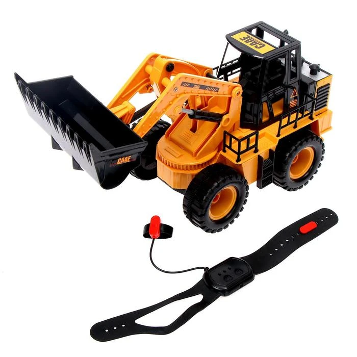 Погрузчик радиоуправляемый «Строитель», управление жестами, работает от