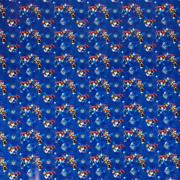 Упаковочная бумага, глянец, 70*100, 2 шт в наборе Трансформеры ЧУДО ПРАЗДНИК