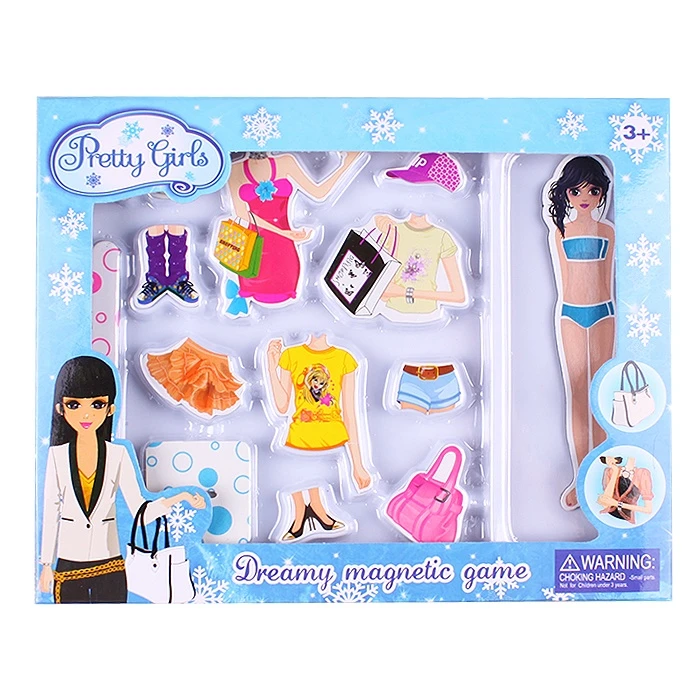 Набор "Наряди куклу" на магнитной основе