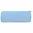 Пенал-тубус BRAUBERG, с эффектом Soft Touch, мягкий, пастельно-голубой, 22х8 см,