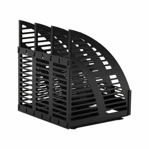 Лоток вертикальный для бумаг STAFF Basic, 245х240х285 мм, 3 отделения, сетчатый Лоток вертикальный для бумаг STAFF Basic, 245х240х285 мм, 3 отделения, сетчатый