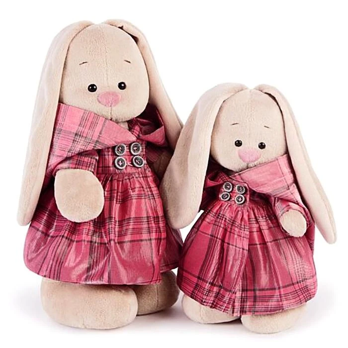 Мягкая игрушка «Зайка Ми», в плаще с люрексом, 32 см