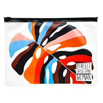 Папка, Be Smart, 185х250 мм, ПВХ, на ZIP-молнии. Коллекция "Abstract"