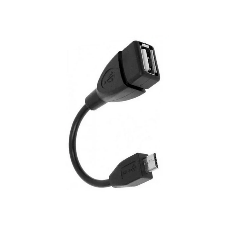 Переходник REXANT (18-1182) OTG micro USB на USB/0,15M/черный