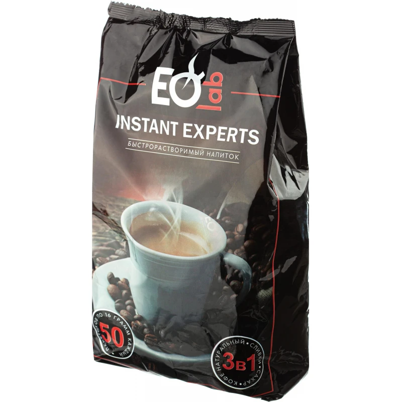 Кофе растворимый Instant Experts 3 в 1, порционный, 16гx50шт.