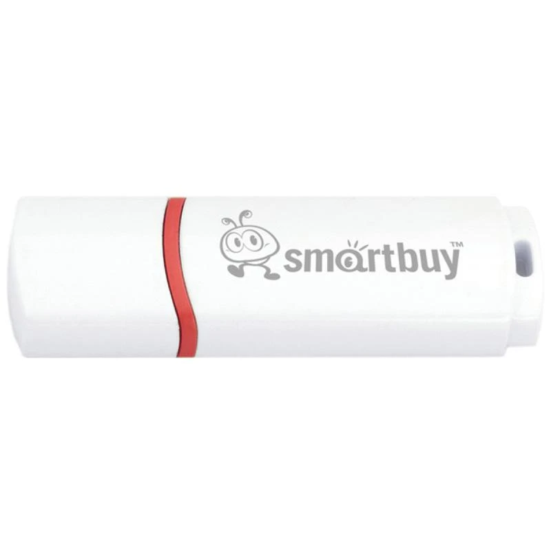 Память Smart Buy USB Flash 32GB Crown белый: SB32GBCRW-W штр.:  4690626003026