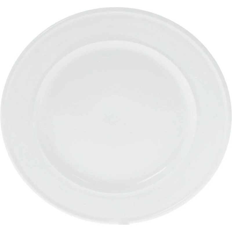 Тарелка пирожковая Wilmax белая фарфоровая, 15 -см