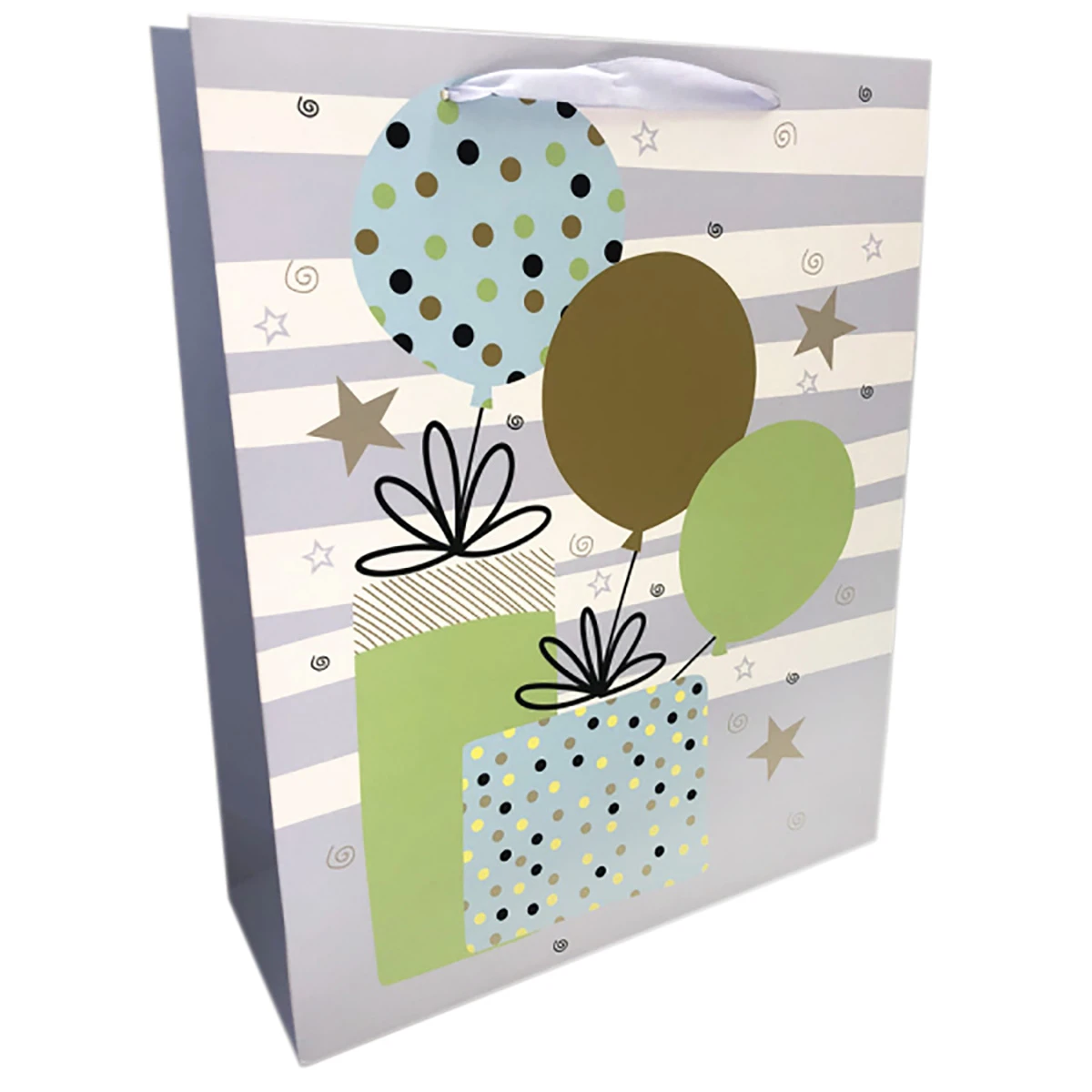 Подарочный пакет большой 26x32x16 см, ламинированный