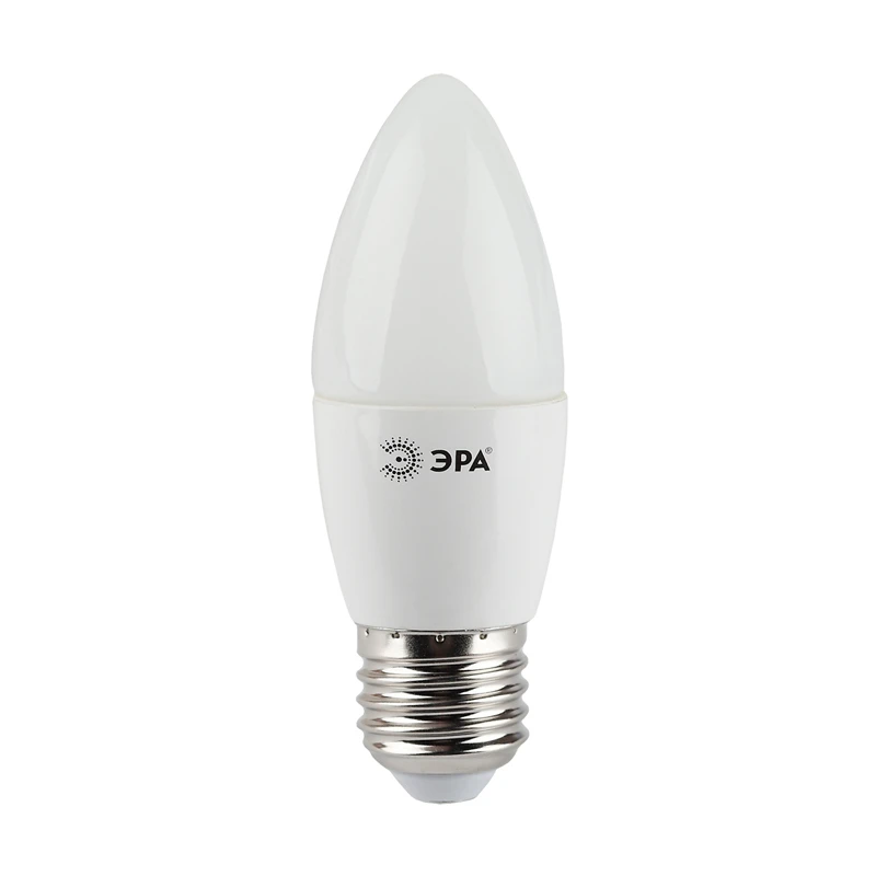 Лампа светодиодная Эра LED B35-7W-840-E27, 7Вт, тип С "свеча", E27,