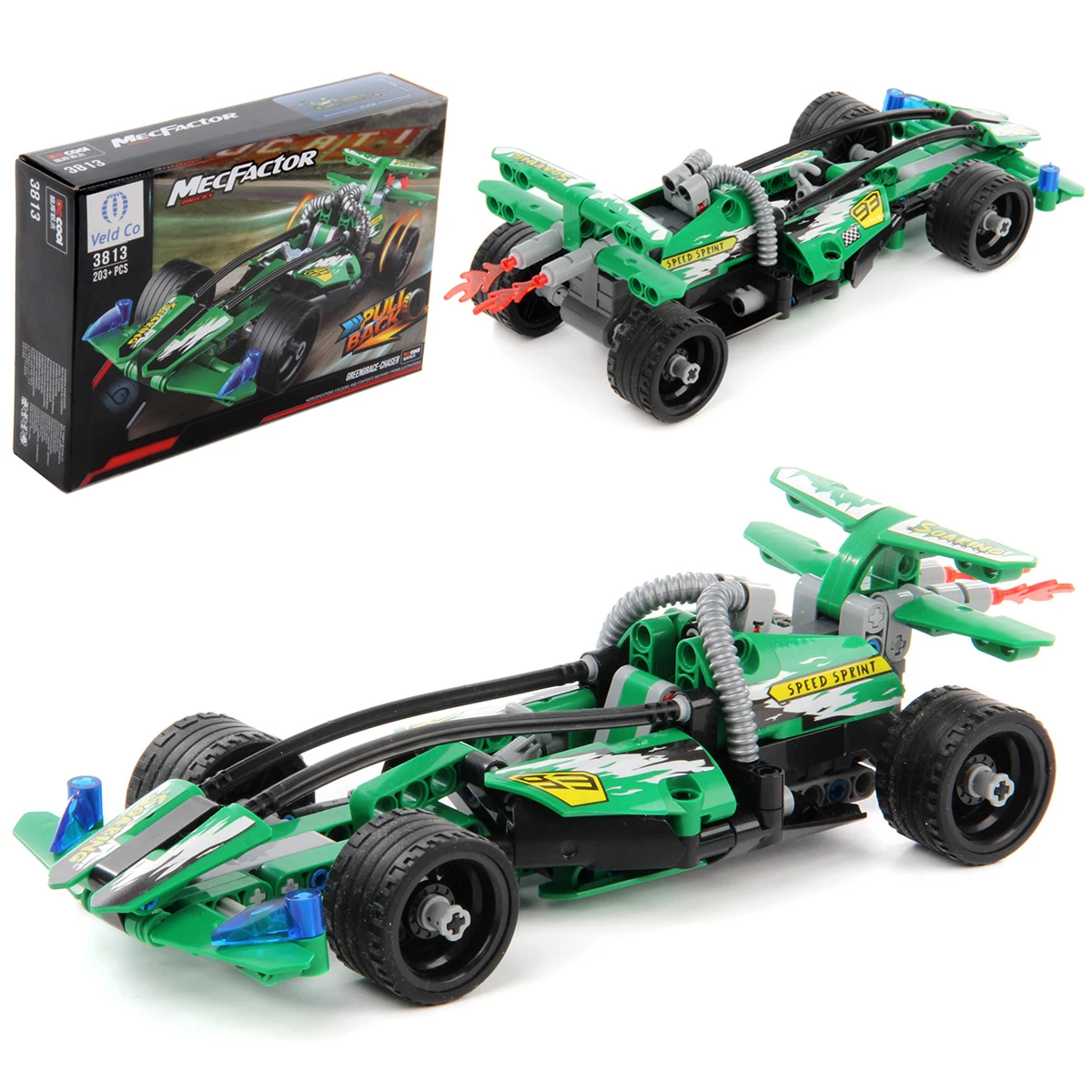 Контсруктор-машинка Гонщик, 203 дет., 29х19,5х6 коробка Контсруктор-машинка Гонщик, 203 дет., 29х19,5х6 коробка