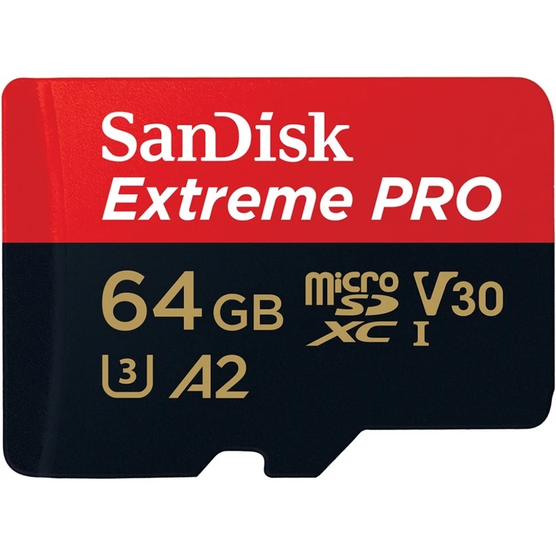 Карта памяти SanDisk Extreme PRO microSDXC UHS-I A1 +ад, SDSQXCY-064G-GN6MA Карта памяти SanDisk Extreme PRO microSDXC UHS-I A1 +ад, SDSQXCY-064G-GN6MA