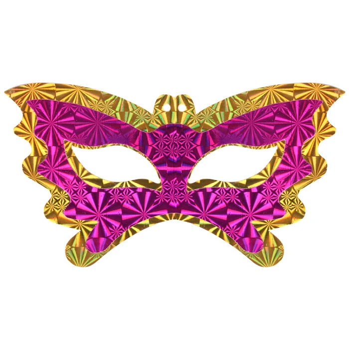 Набор масок карнавальных (10шт-20*7см) Набор масок карнавальных (10шт-20*7см)