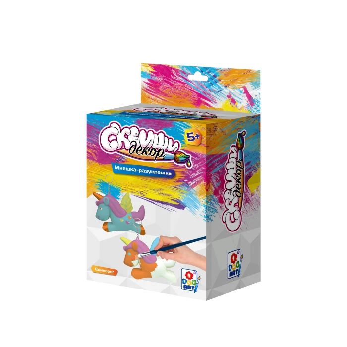 СКВИШИ ДЕКОР Набор для детского творчества "Единорог"