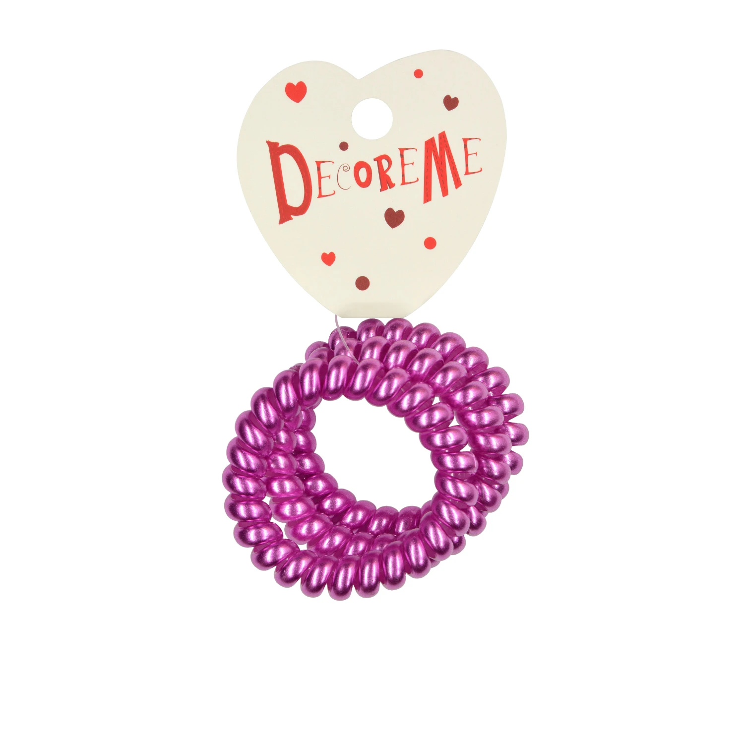 РЕЗИНКА ДЛЯ ВОЛОС СПИРАЛЬНАЯ ПЕРЛАМУТРОВАЯ 3 ШТ РЕЗИНКА ДЛЯ ВОЛОС СПИРАЛЬНАЯ ПЕРЛАМУТРОВАЯ 3 ШТ