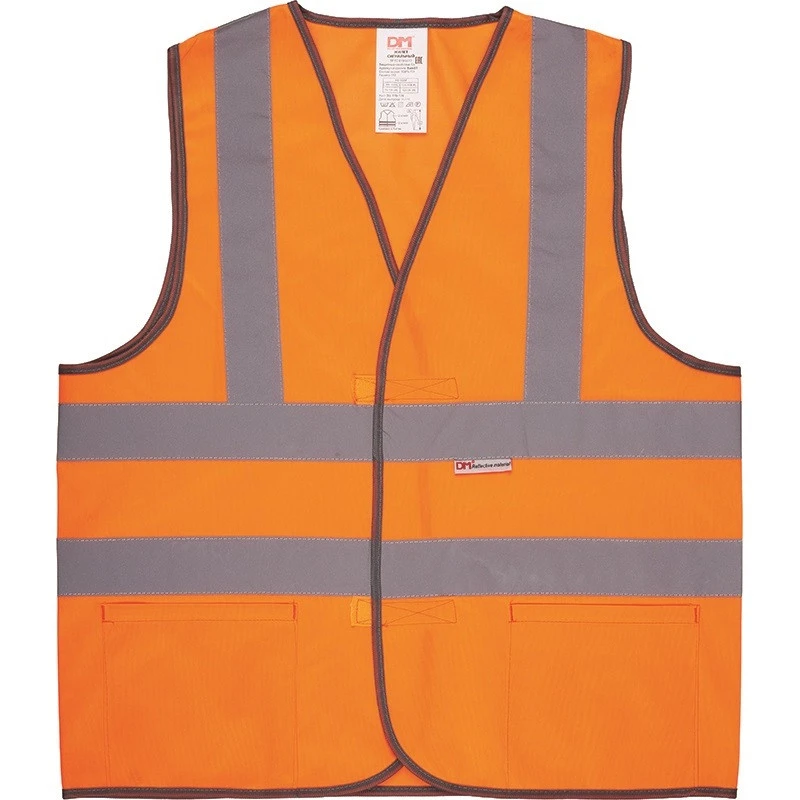 Спец.костюм Жилет сигнальный Тип8Т, цв.оранж.(р.ХХХL/60-62) 970528