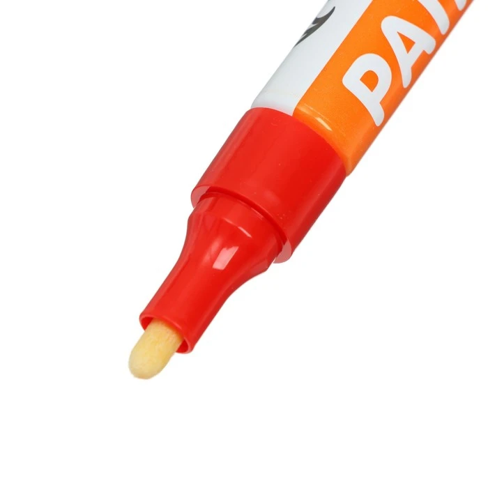 Маркер-краска (лаковый) наконечник пулевидный 4 мм, красная